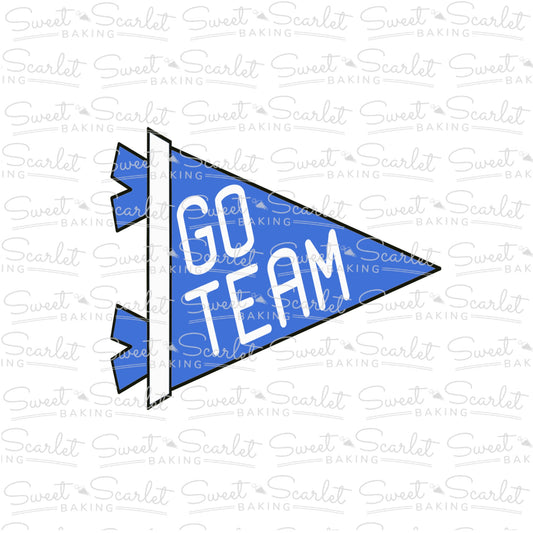 Chubby Pennant Cookie Cutter