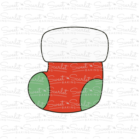 Chubby Stocking Cookie Cutter
