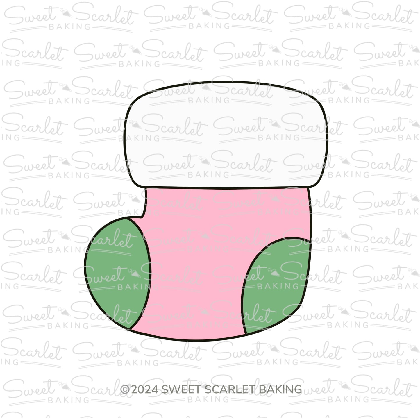 Chubby Stocking Cookie Cutter