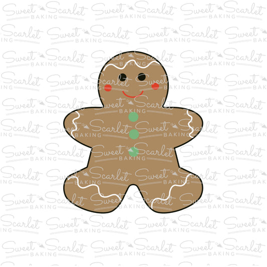 Classic Gingerbread Man Cookie Cutter