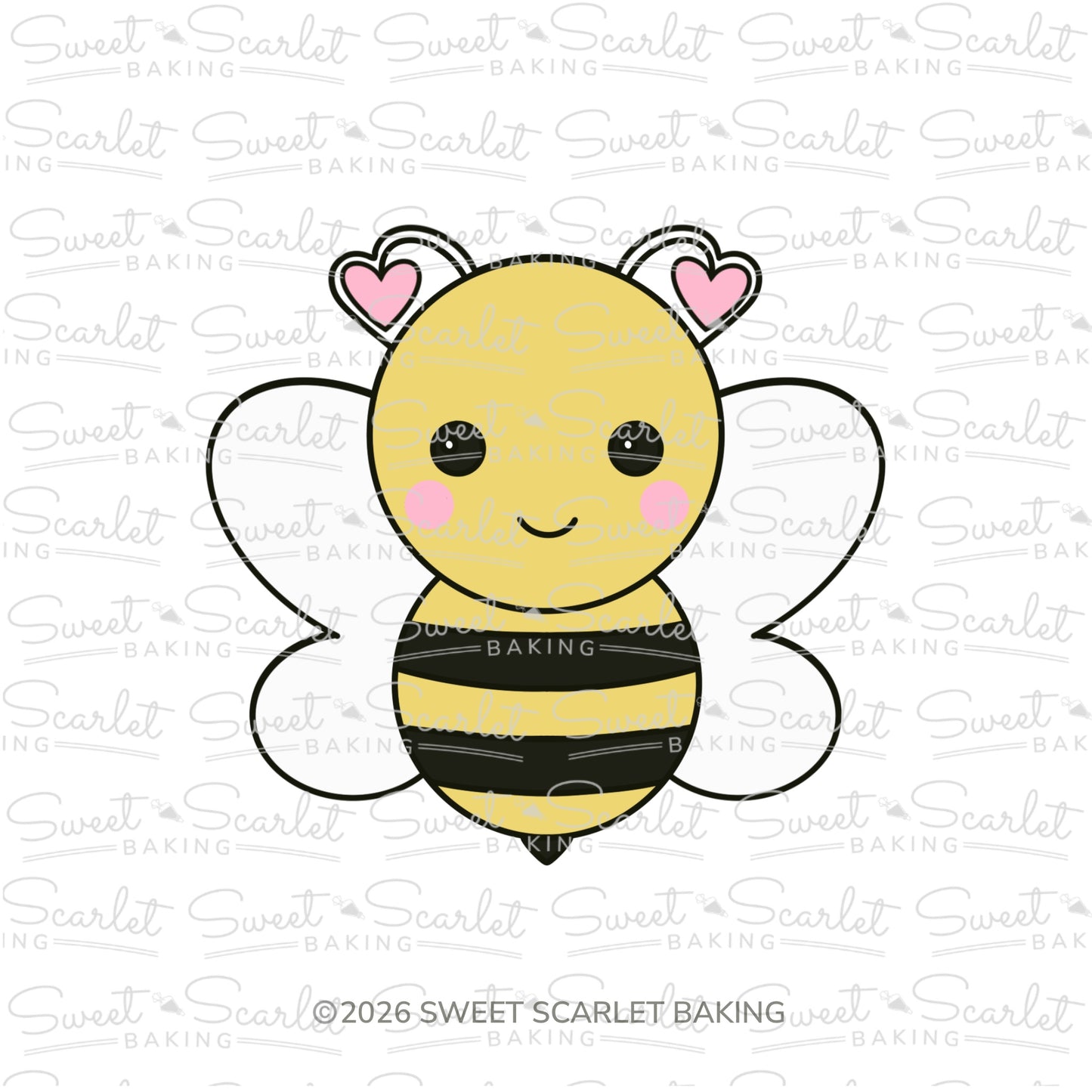 Bee Mine Cookie Cutter Quad Set