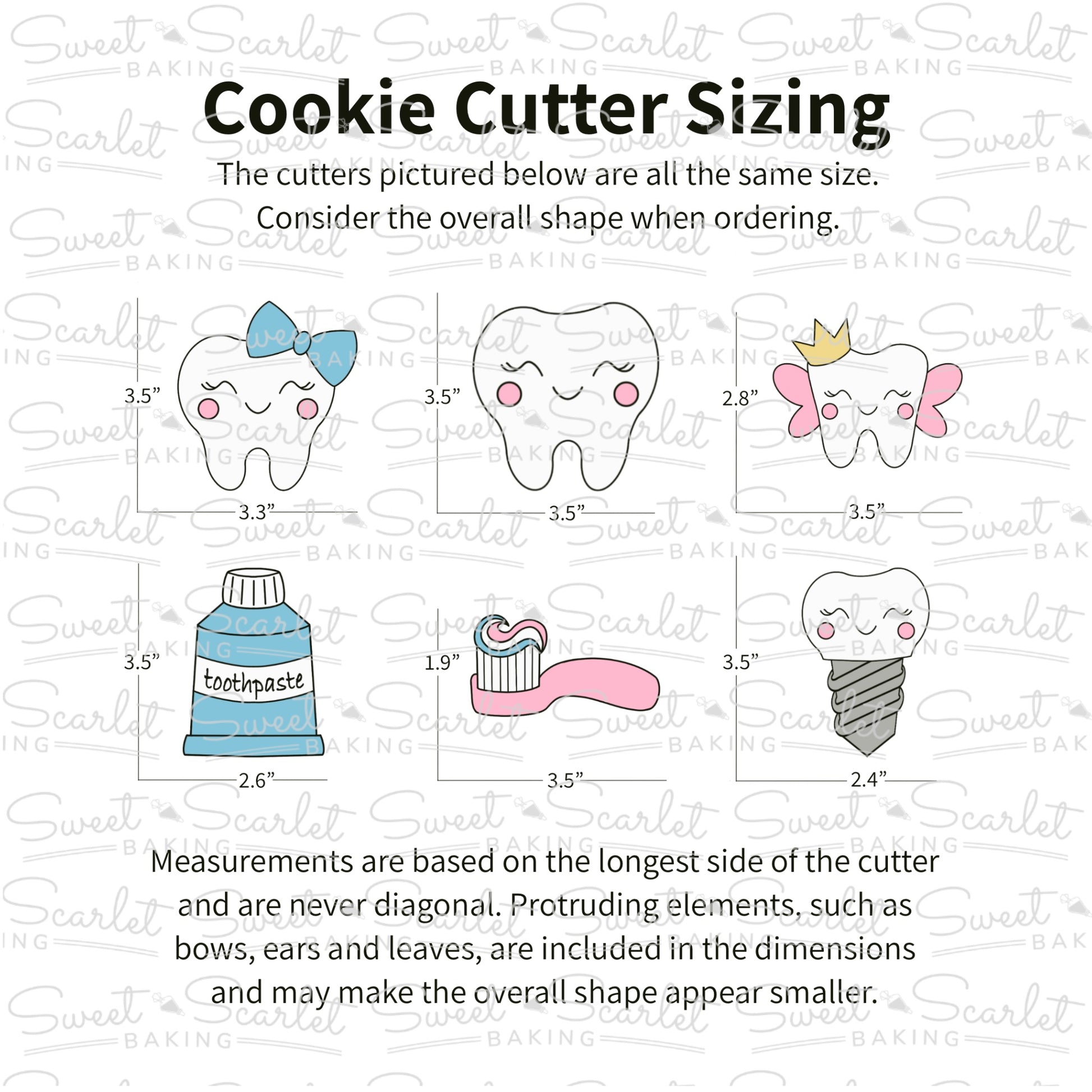 Cookie Cutter Sizing Graphic