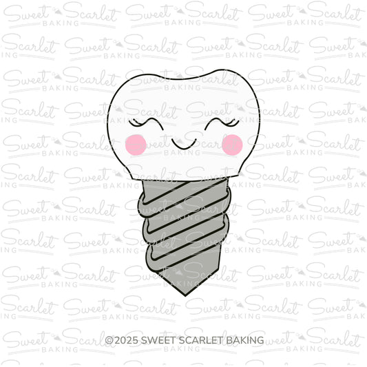 Dental Implant Tooth Cookie Cutter