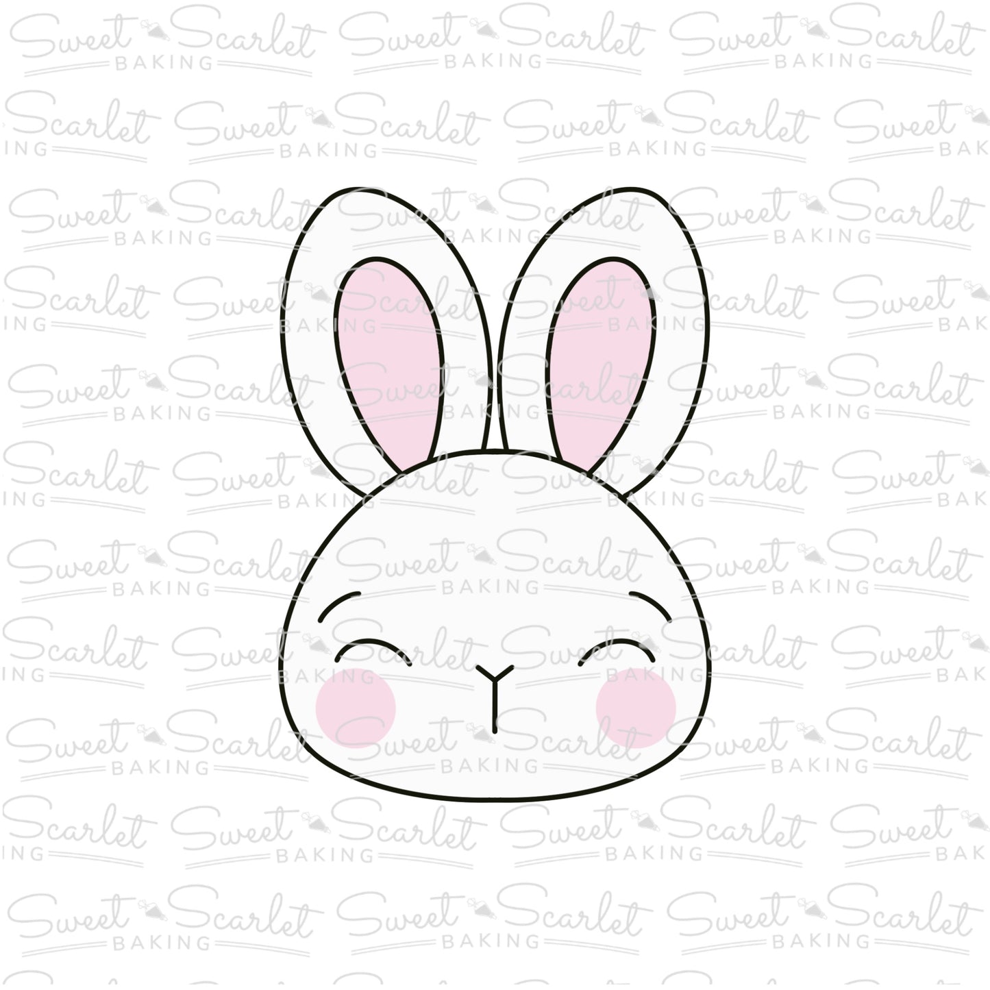 Easter Bunny Face Cookie Cutter
