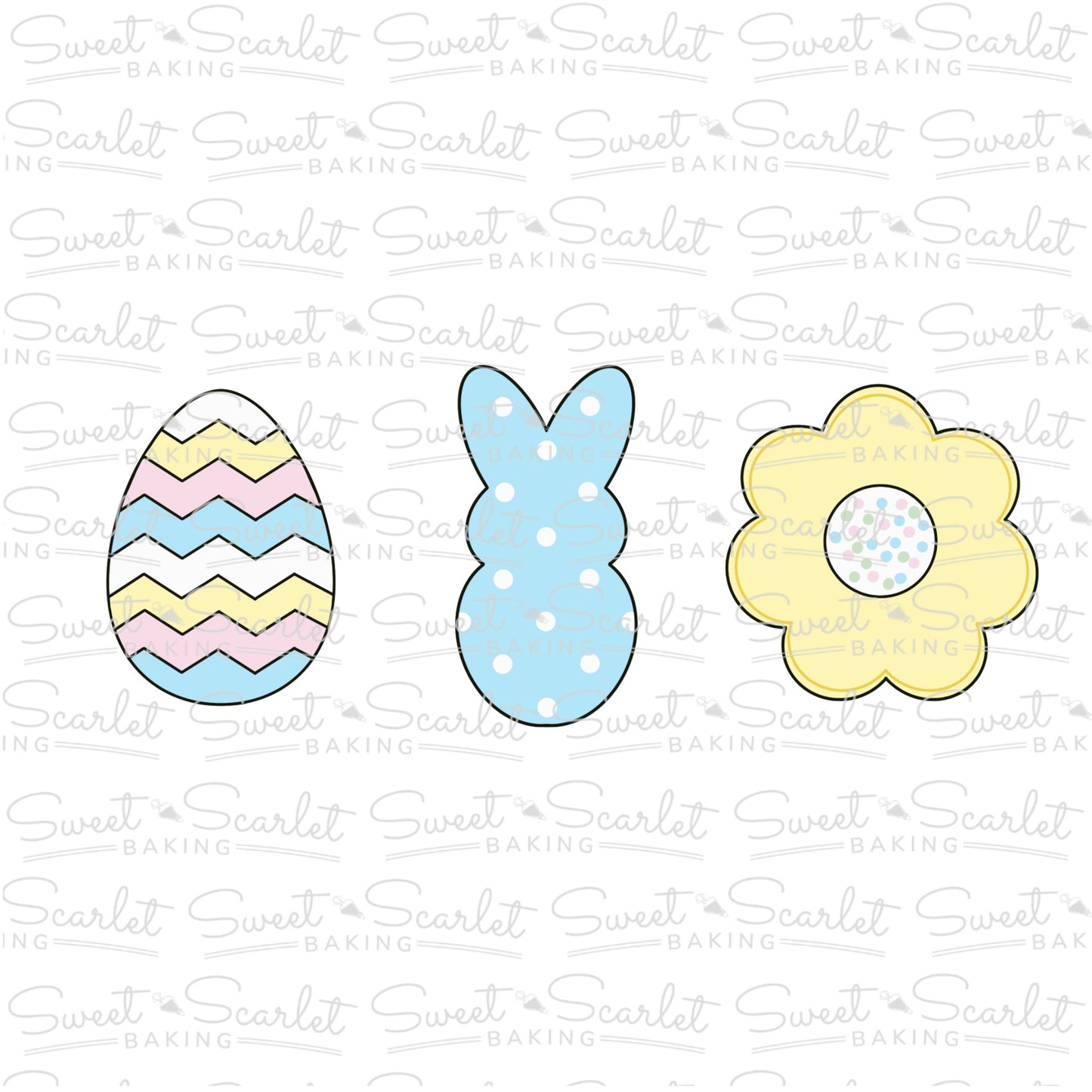 Easter Kit Cookie Cutter Set