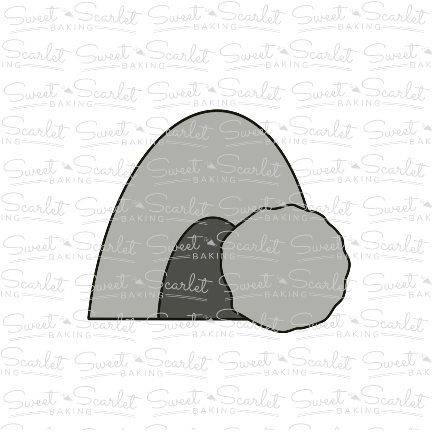 Easter Tomb Cookie Cutter