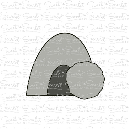 Easter Tomb Cookie Cutter