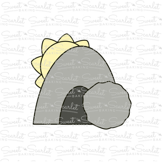 Easter Tomb with Sun Cookie Cutter