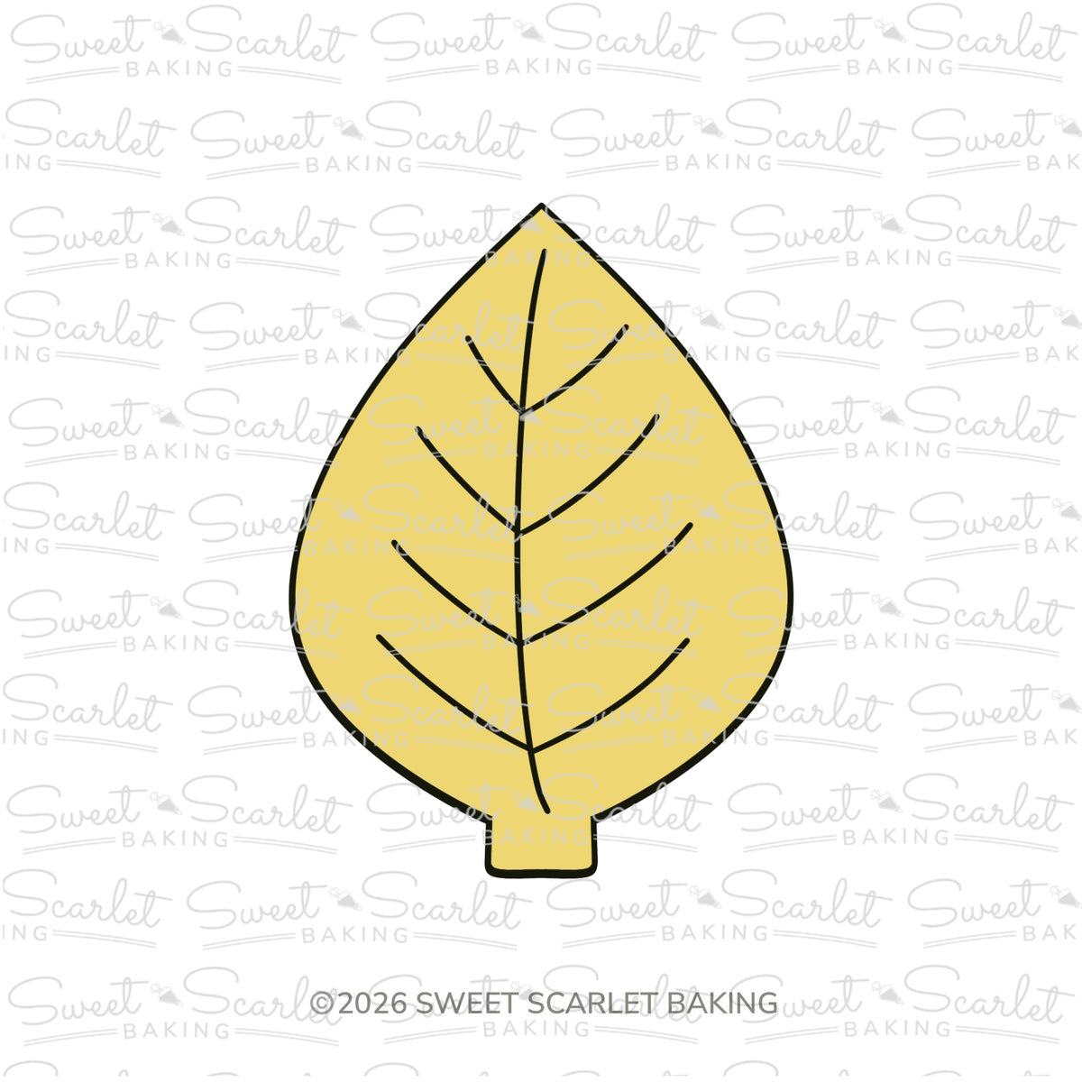Elm Leaf Cookie Cutter