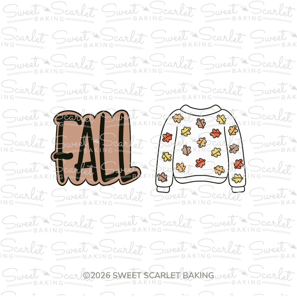 Fall Cookie Cutter Duo Set