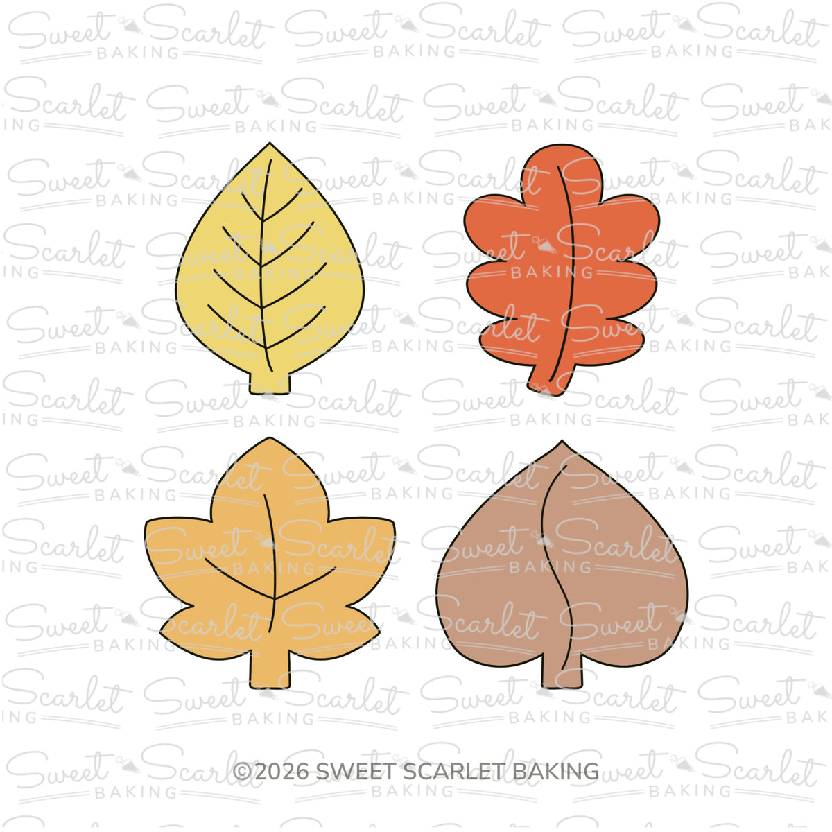 Chubby Oak Leaf Cookie Cutter