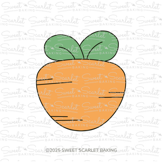 Fat Carrot Cookie Cutter