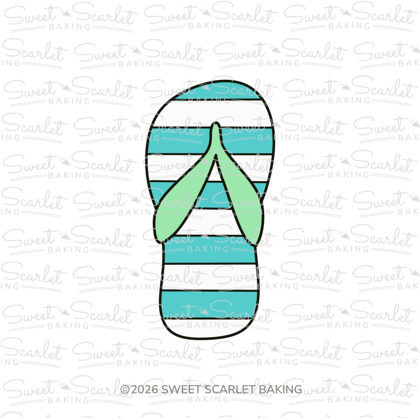 Flip Flop Cookie Cutter