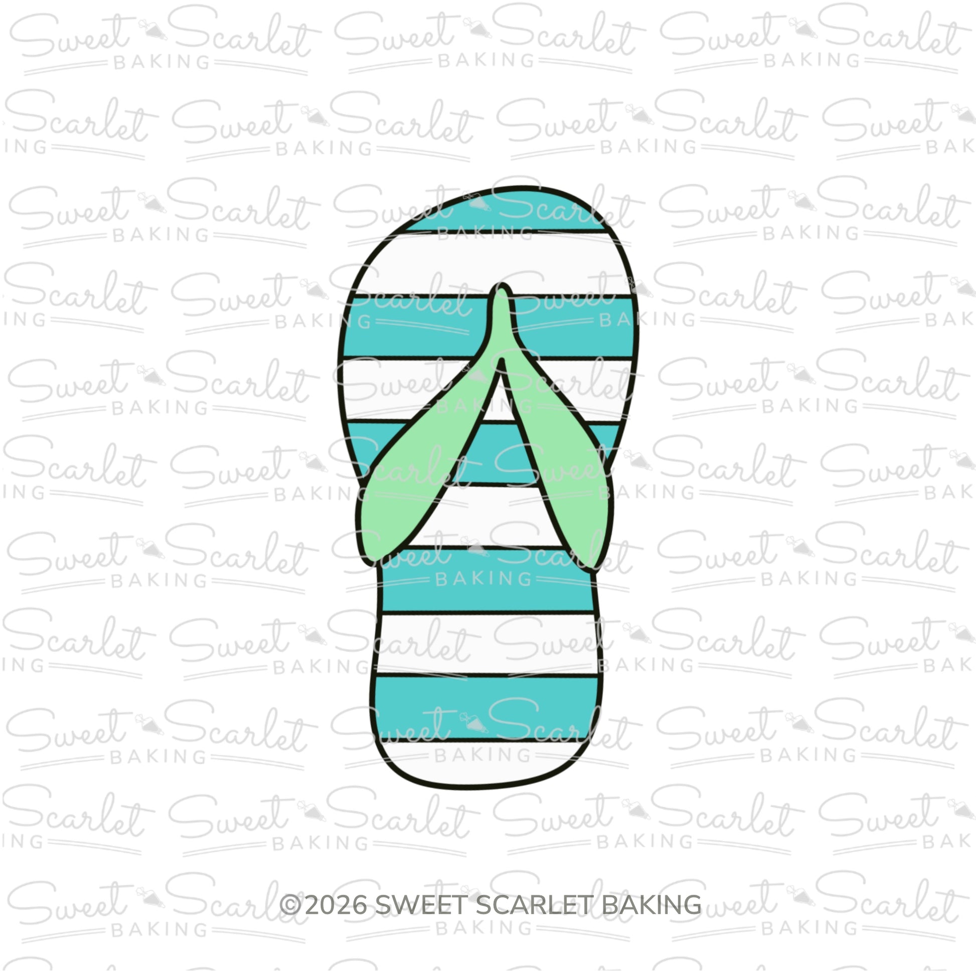 Flip Flop Cookie Cutter