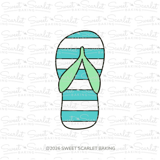 Flip Flop Cookie Cutter
