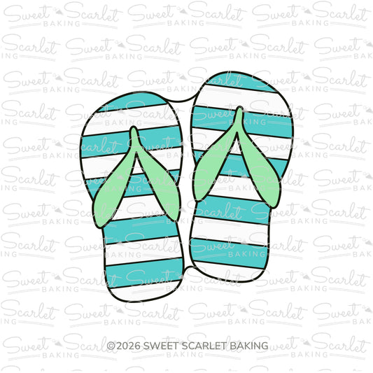 Flip Flops Cookie Cutter