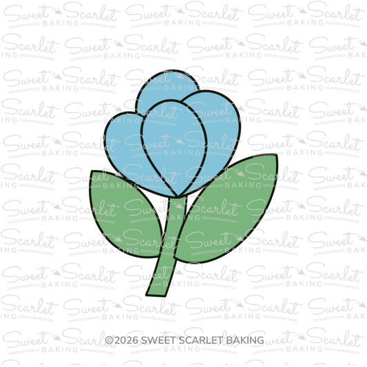 Flower with Stem Cookie Cutter