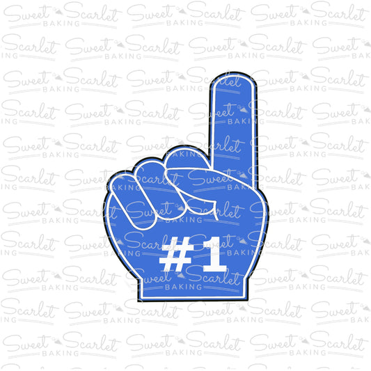 Foam Finger Cookie Cutter