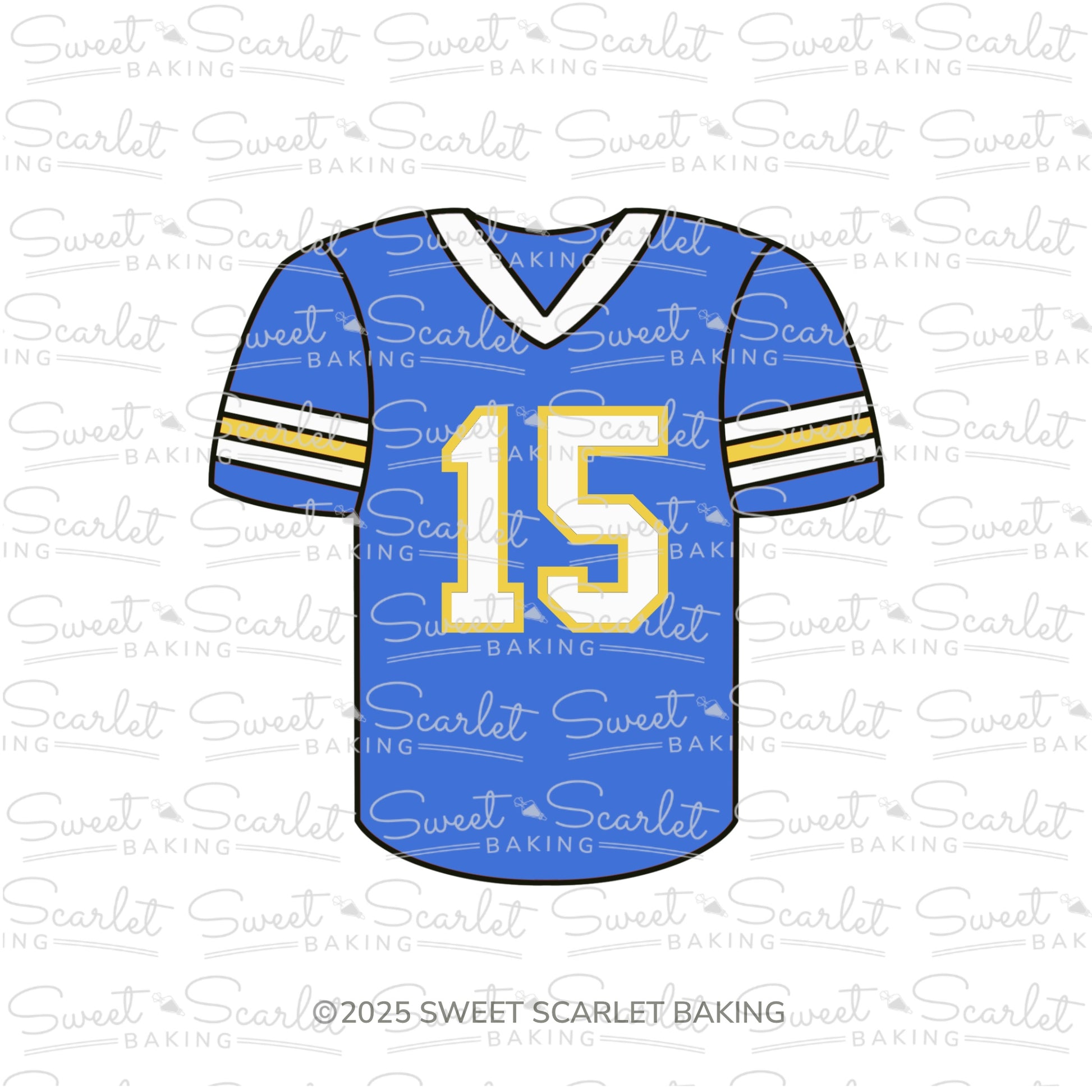 Football Jersey Cookie Cutter