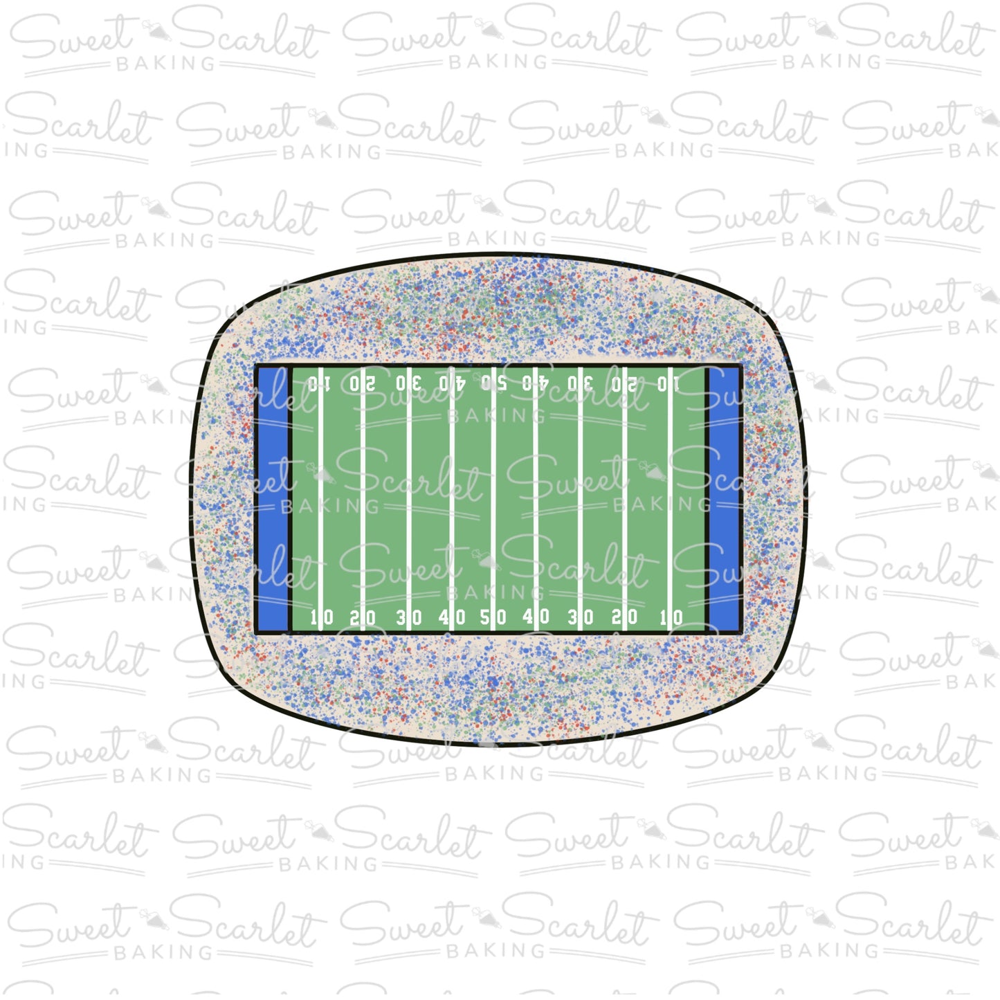 Football Stadium Cookie Cutter