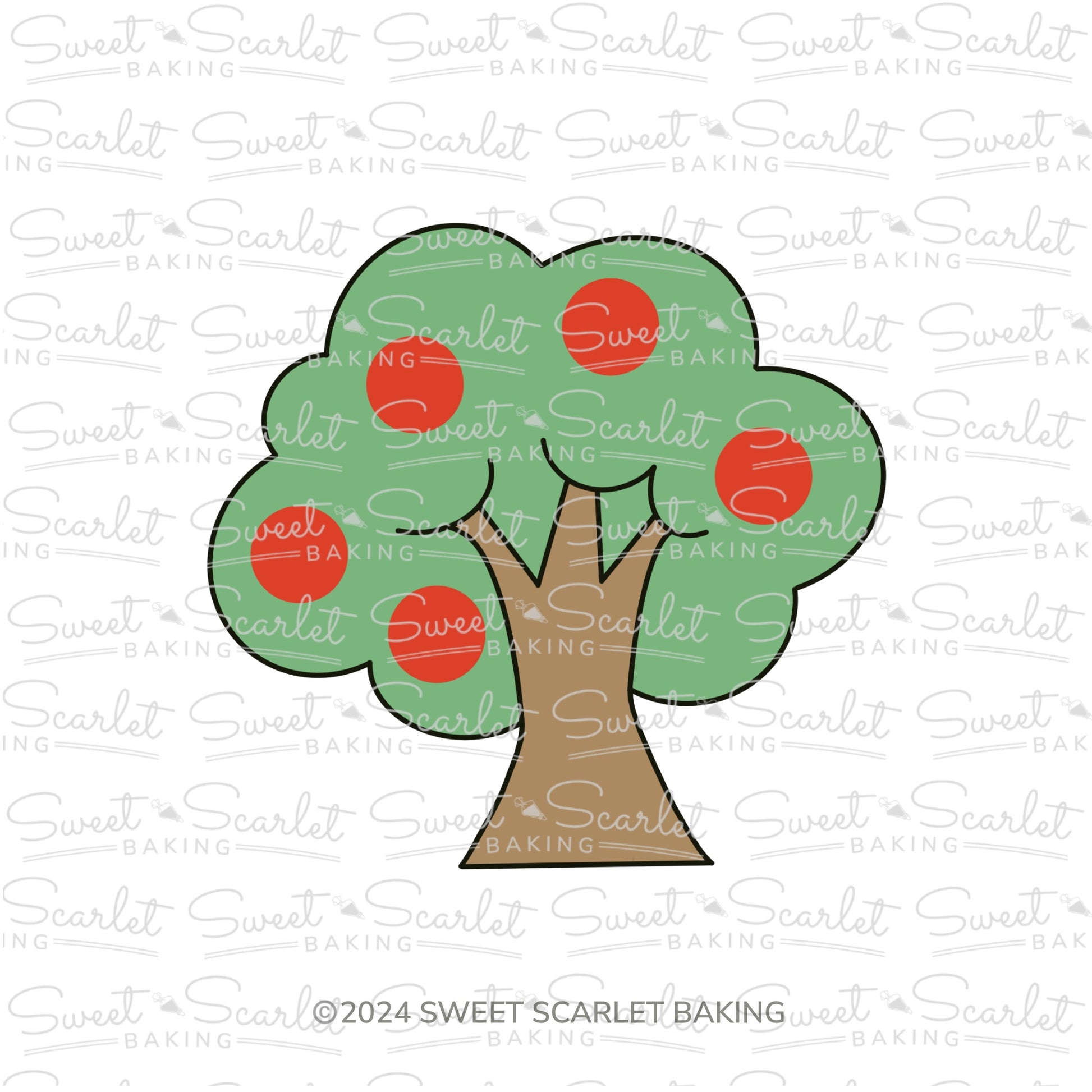 Fruit Tree Cookie Cutter