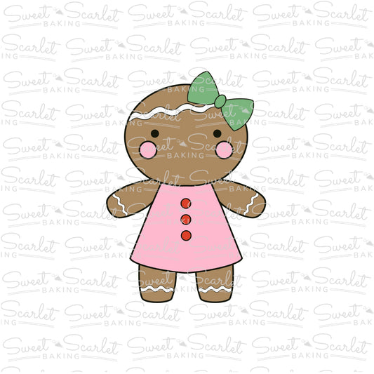 Gingerbread Girl Cookie Cutter
