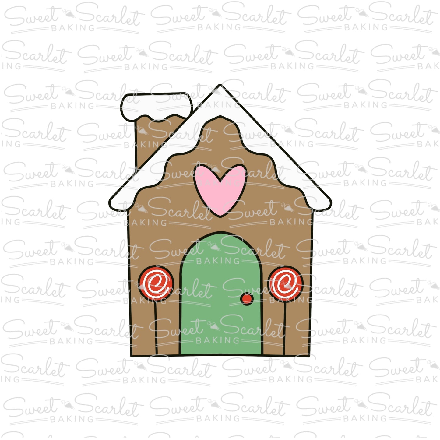 Gingerbread House Cookie Cutter
