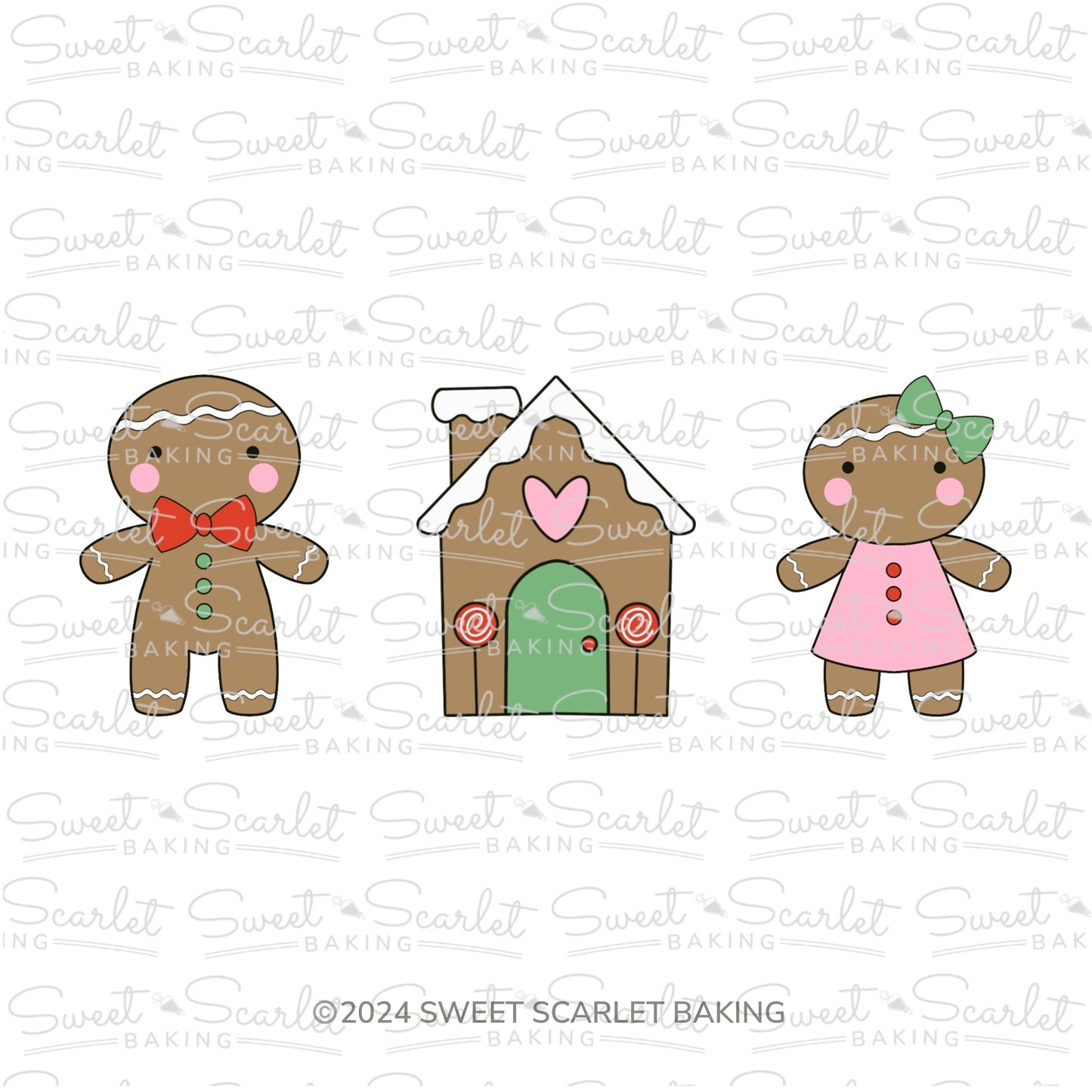 Gingerbread Cookie Cutter Set