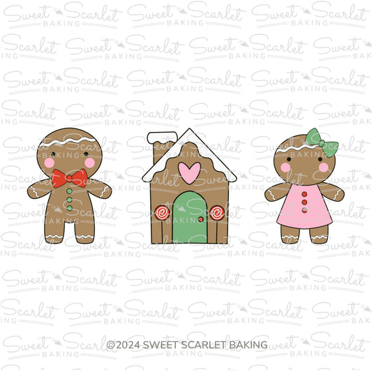 Gingerbread Cookie Cutter Set