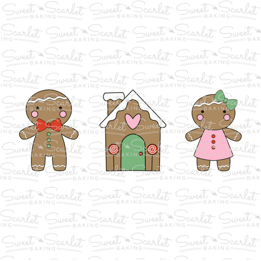 Gingerbread Cookie Cutter Set