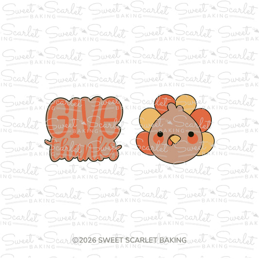 Give Thanks Cookie Cutter Duo Set