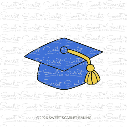 Graduation Cap Cookie Cutter