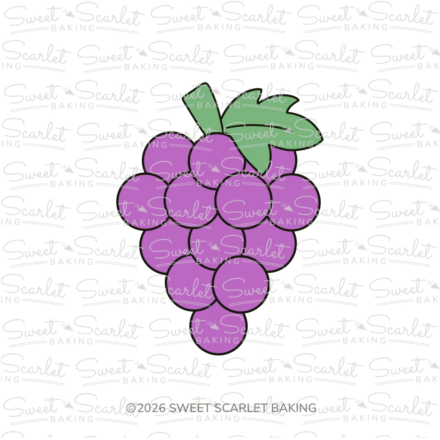 Grapes Bunch Cookie Cutter