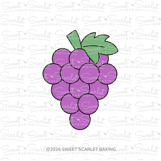 Grapes Bunch Cookie Cutter