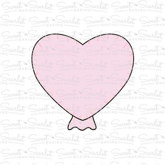 Heart Balloon Cookie Cutter