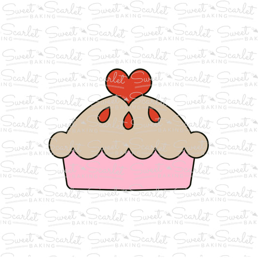 Heart Pie Cookie Cutter