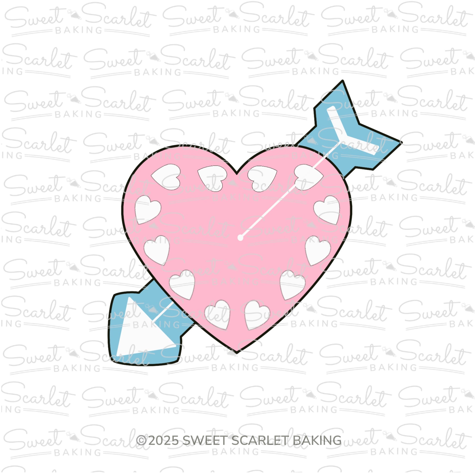Heart with Arrow Cookie Cutter