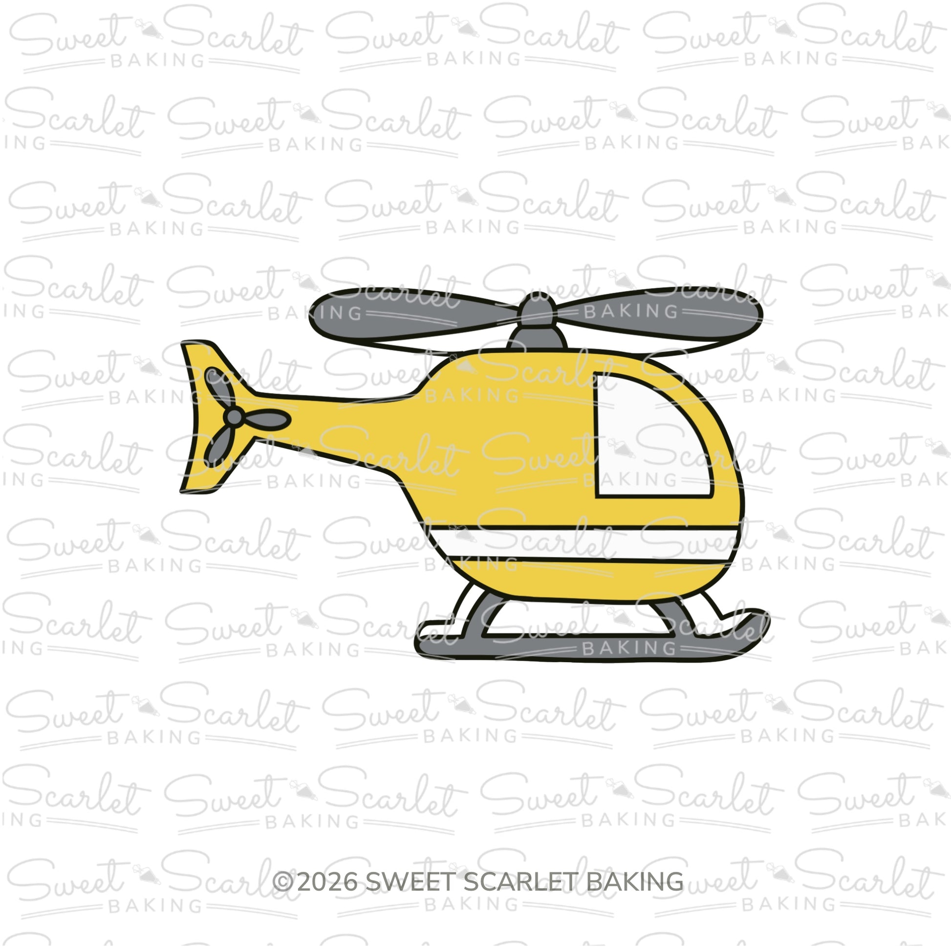 Helicopter Cookie Cutter
