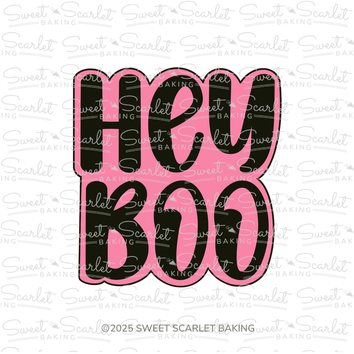 Sweet Boo Boo Hey Boo Cookie Cutter – Sweet Scarlet Baking