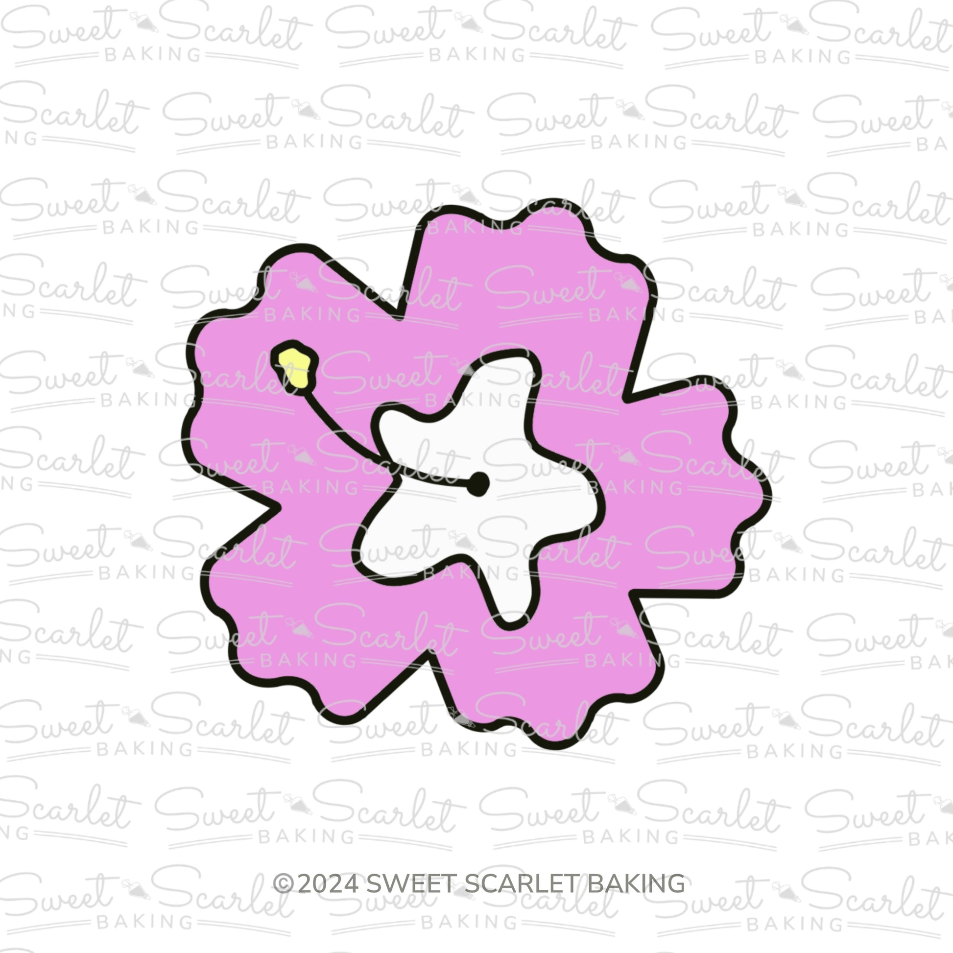 Hibiscus Flower Cookie Cutter
