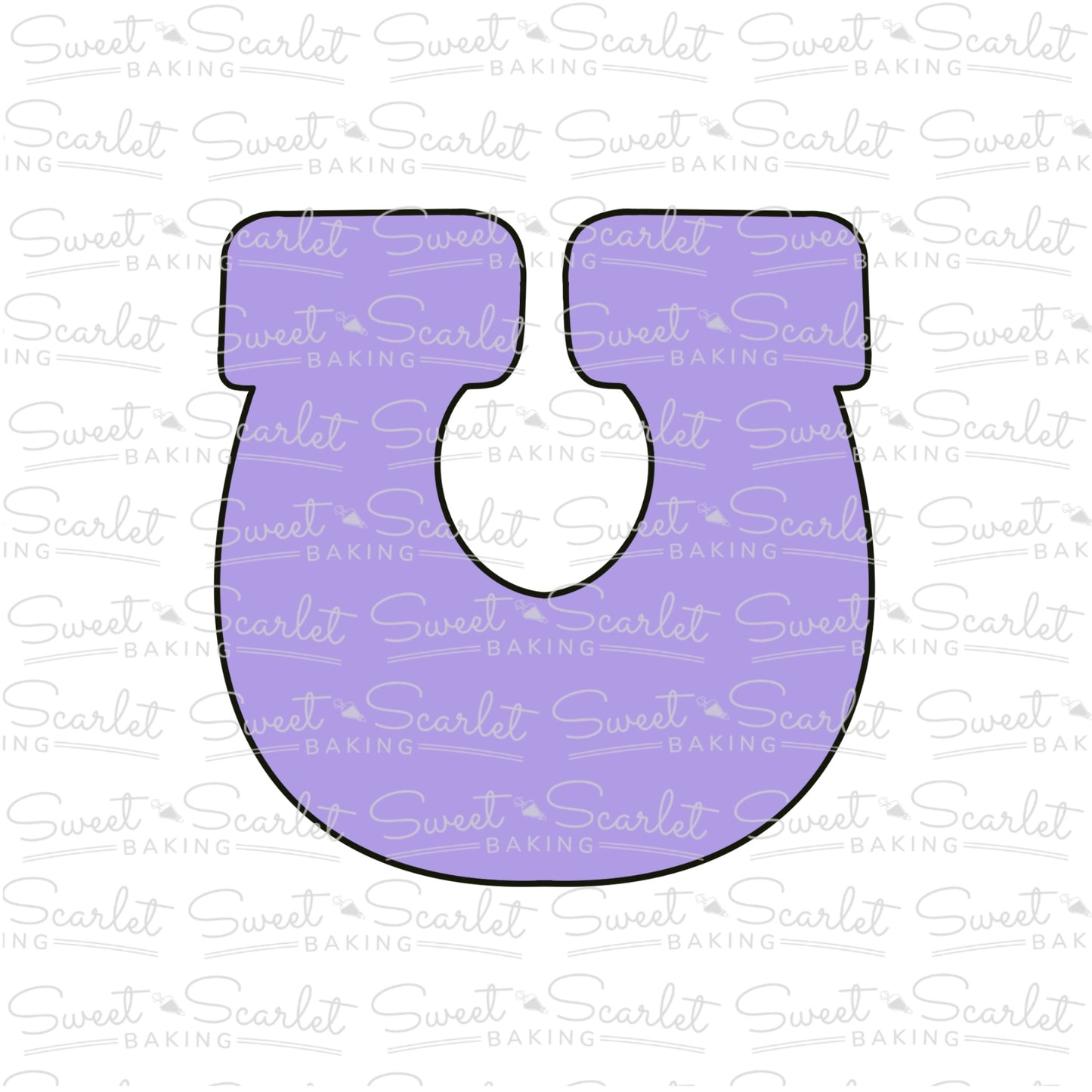 Horseshoe Charm Cookie Cutter