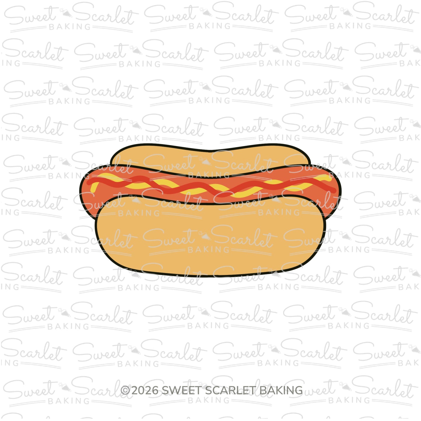 Hot Dog Cookie Cutter