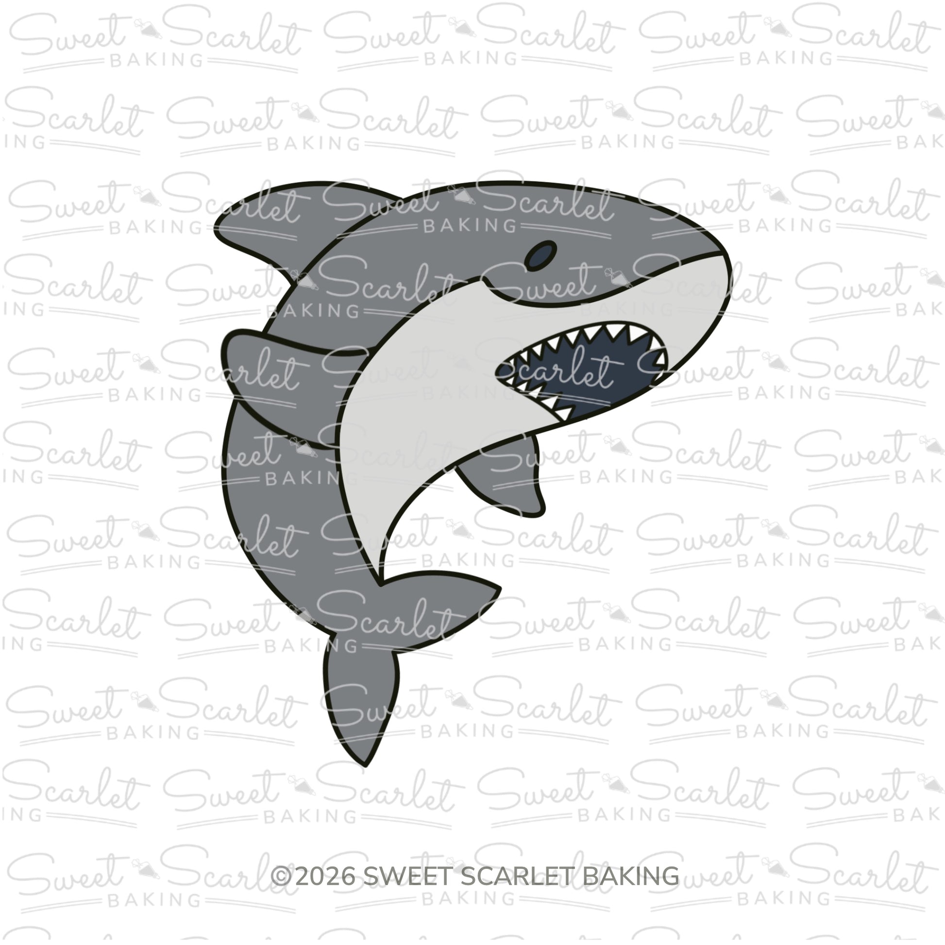 Hungry Shark Cookie Cutter