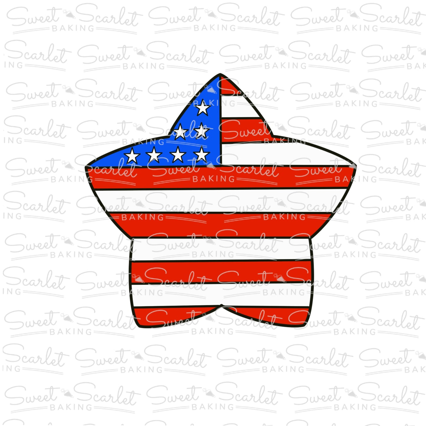 Chubby Star Cookie Cutter