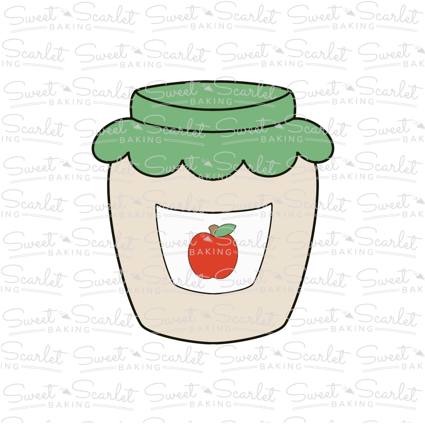 Jam Jar Cookie Cutter