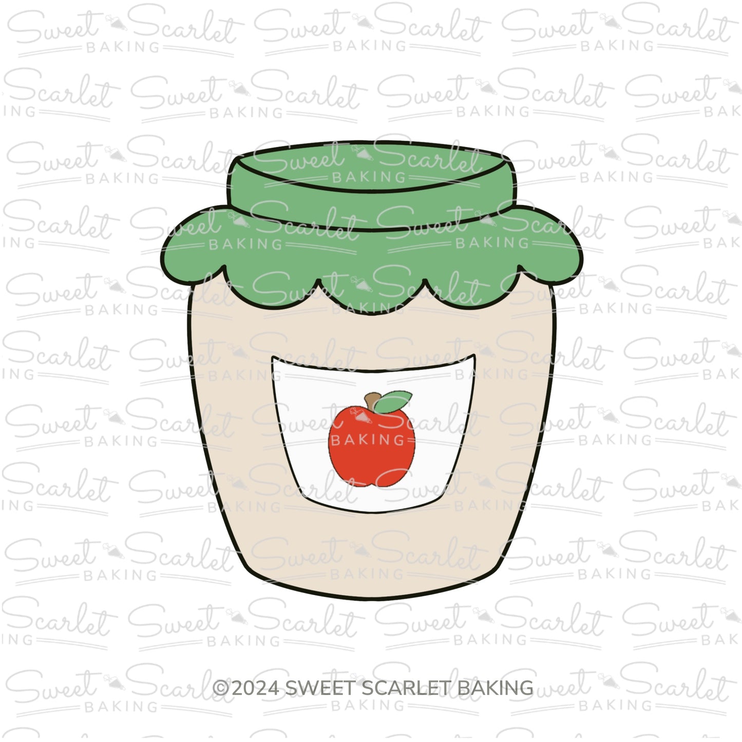 Jam Jar Cookie Cutter