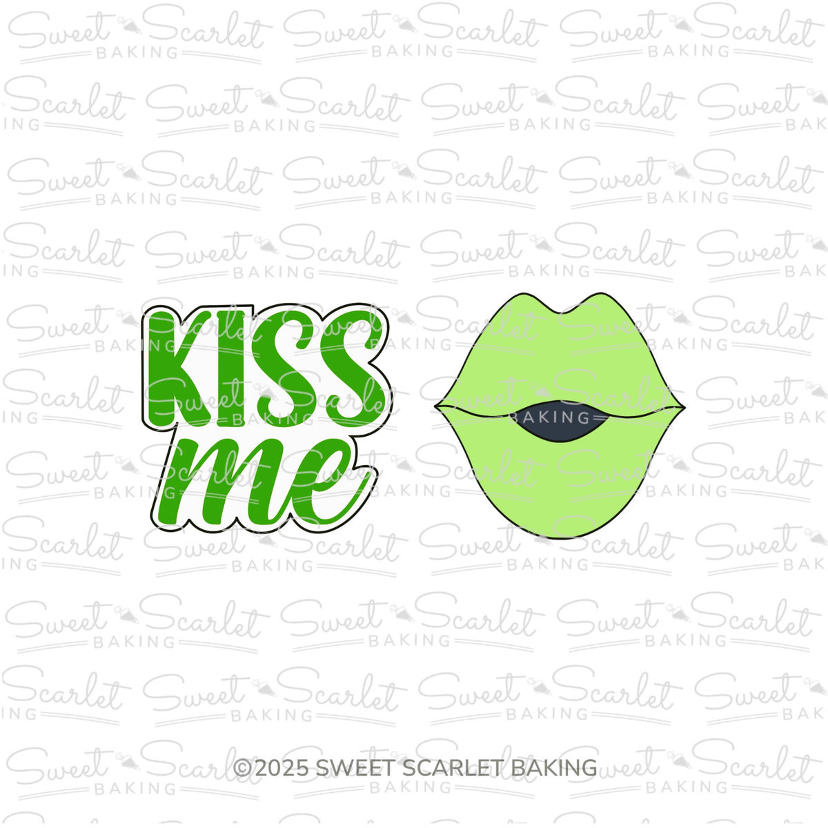 Kiss Me Cookie Cutter Duo Set
