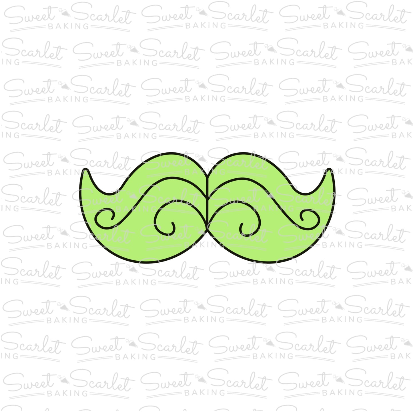 Leprechaun Mustache Cookie Cutter