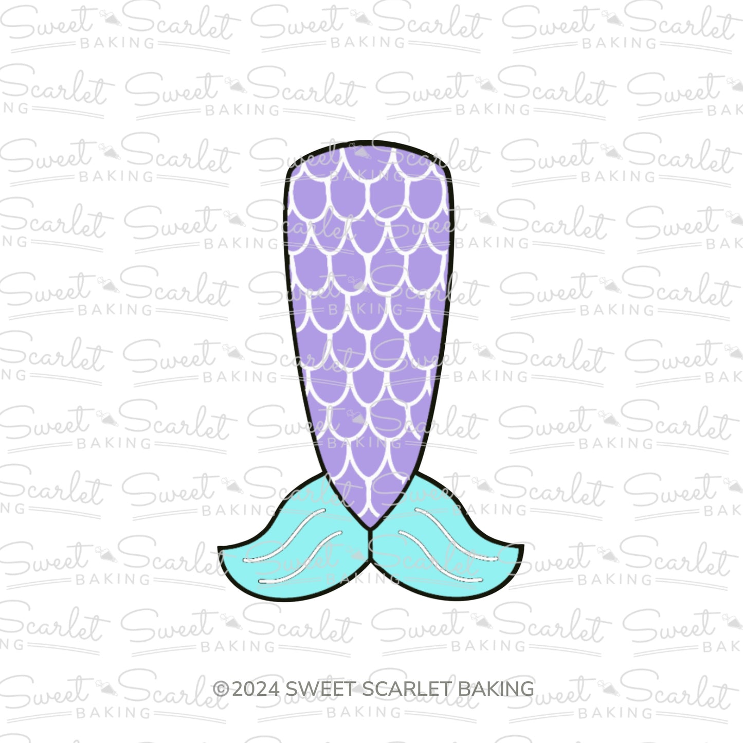 Mermaid Tail Cookie Cutter