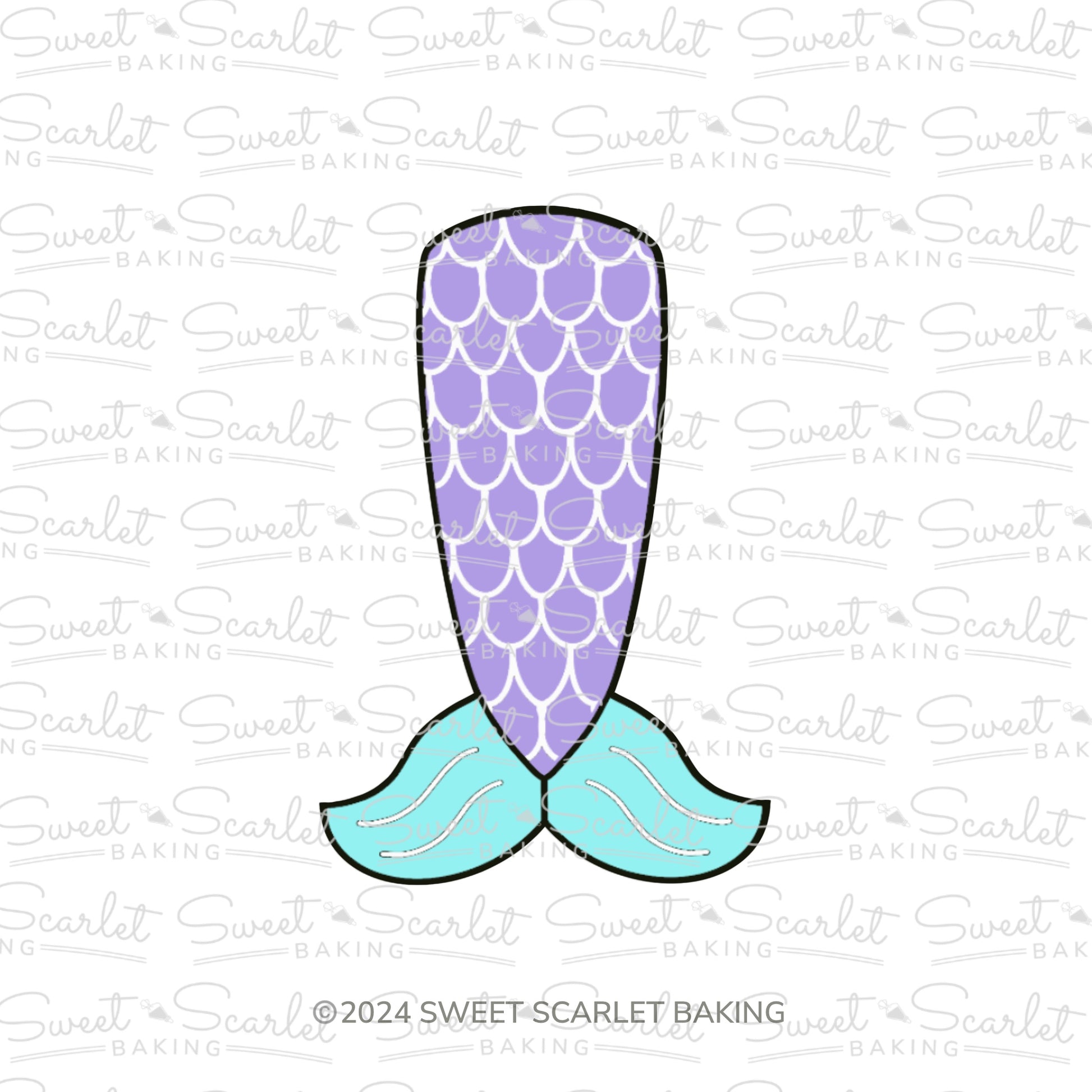 Mermaid Tail Cookie Cutter